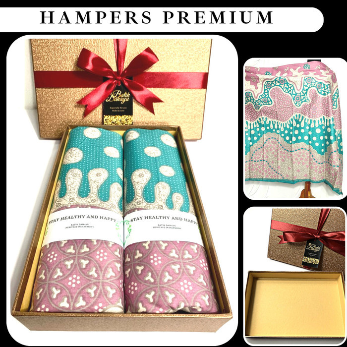 

DISKON Kado Hadiah Pernikahan/Hampers Wedding Gift Kain Batik/Kenang Kenangan - motif6