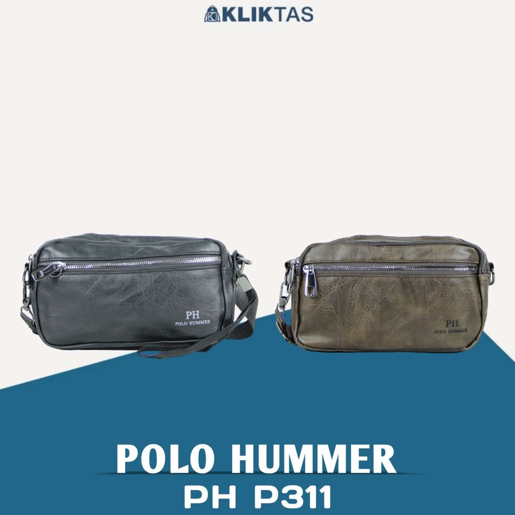 Tas Tangan Pouch Pria Multifungsi Import Polo Hummer  P311 Hand Bag