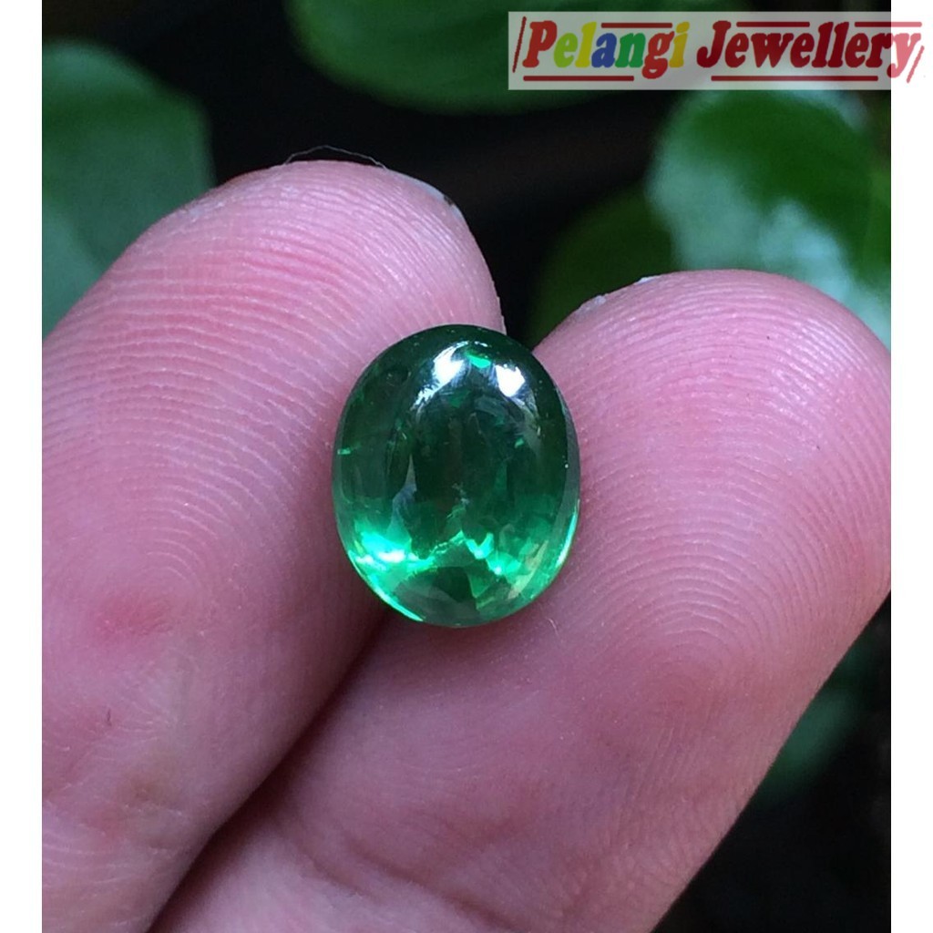 Batu Fire Opal Hijau/ Green Fire Opal HQ