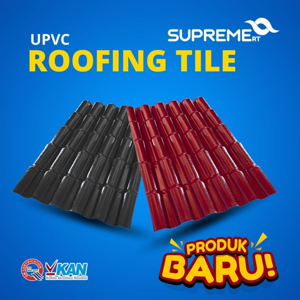 Atap Genteng UPVC Supreme Roofing Tile