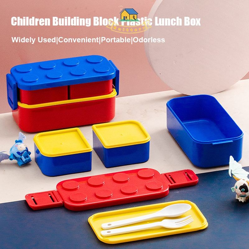 Bento Lunch Box Lego Kotak Bekal Kotak Makan Anak Lego Knitterr