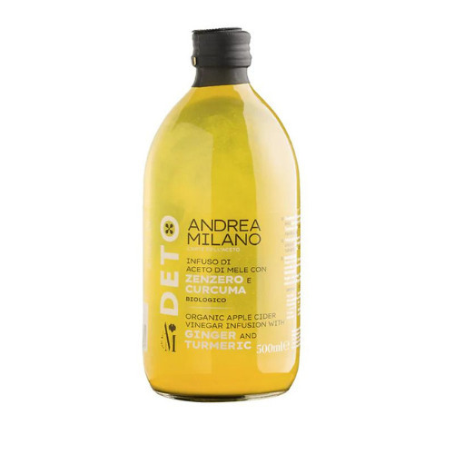 

Cuka Apel dengan Turmeric and Ginger Andrea Milano Organic Apple Cider Vinegar with Kunyit dan Jahe 500 ml