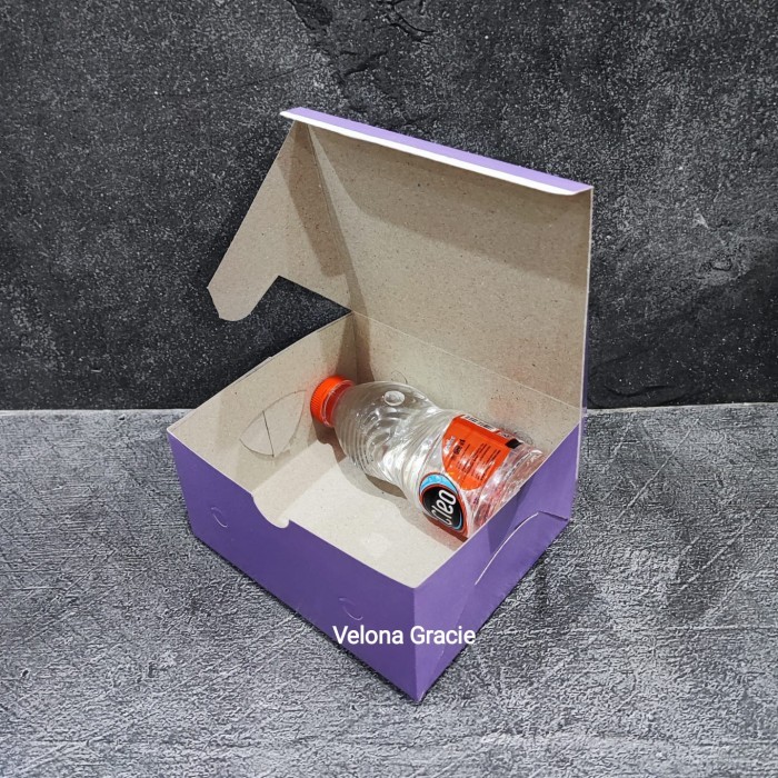 

Dus Ungu 12x14 isi 50 pcs GS Kotak Kue Snack Box - LB