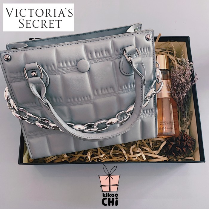 

Kikoochi Tzuyu - Hadiah Kado Ulang Tahun Tas Wanita Parfum Victoria - Hitam