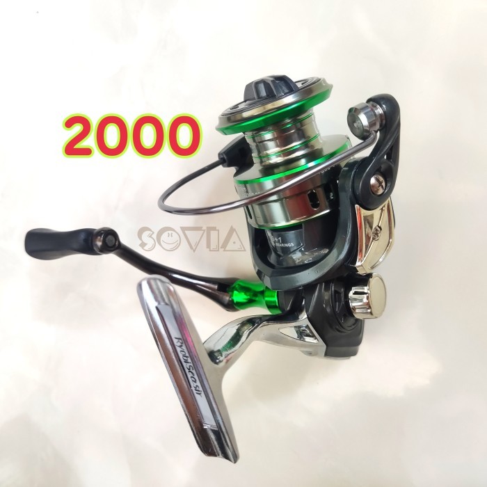 reel / gulungan pancing ikan ryobi seasir reels kualitas bagus - series 2000