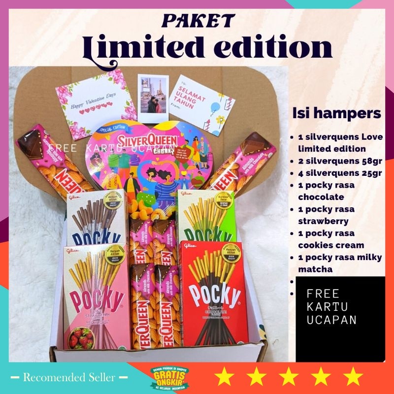 

Kado Pacar Istri Suami Murah Viral Unik Kekinian Bagus lebaran Natal / Hampers Snack Coklat Silver Queen Love Edisi Valentine Gift Box Wisuda Ulang Tahun Anniversary