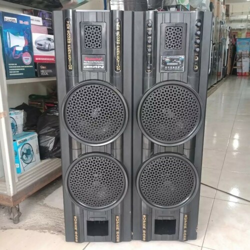 SPEAKER AKTIF BASSOKE TIPE 8801 USB BLUETOOTH  DOUBEL BIGBAND