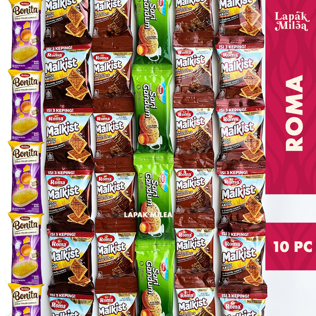 

Roma - Bolu Telur Bonita Cokelat Sari Gandum