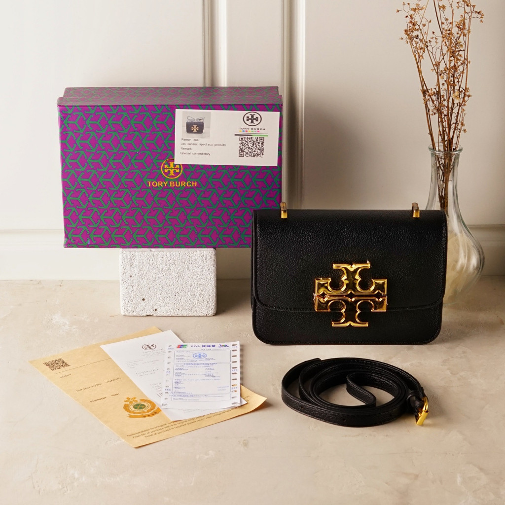 TORY BURCH - Small Eleanor Pebbled Bag
