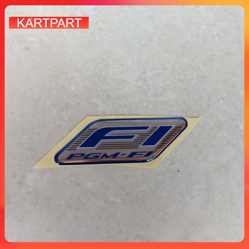 emblem timbul Honda FI bahan original
