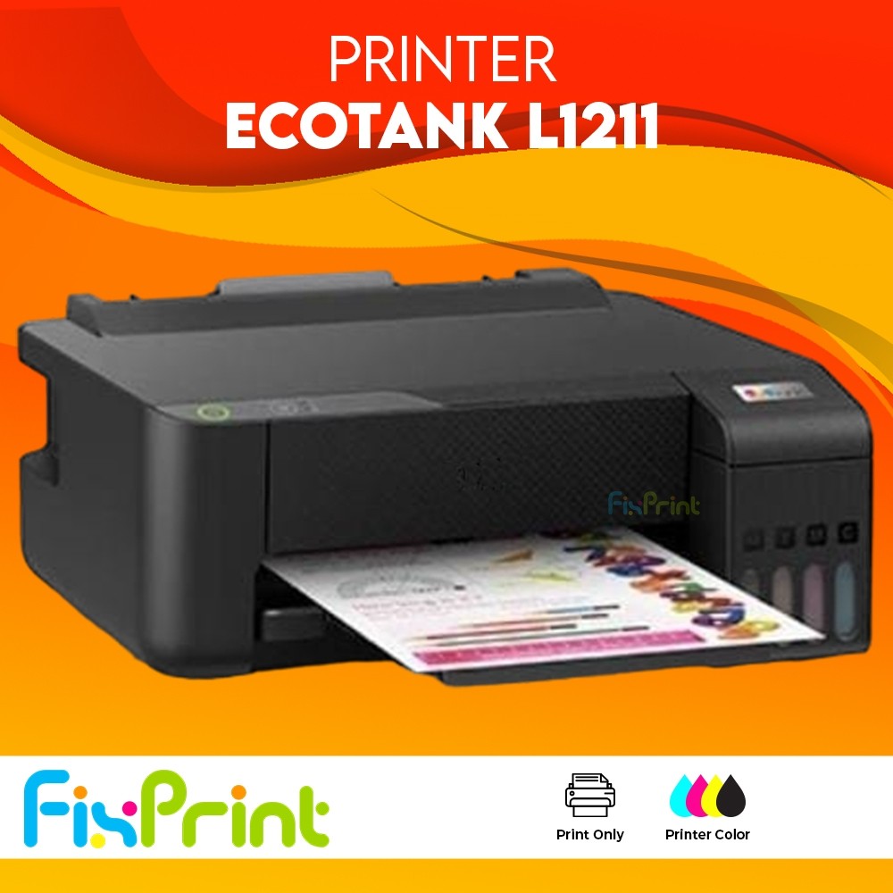 PRINTER ECOTANK L1211 L 1211 PRINT ONLY A4 BERGARANSI