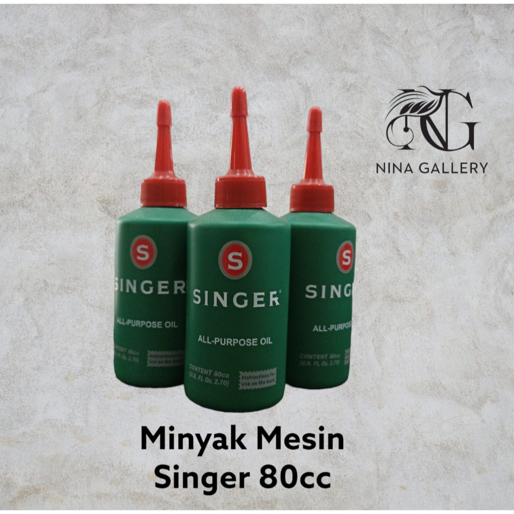 Minyak Mesin Jahit, Minyak Singer, Pelumas Oli Mesin Jahit