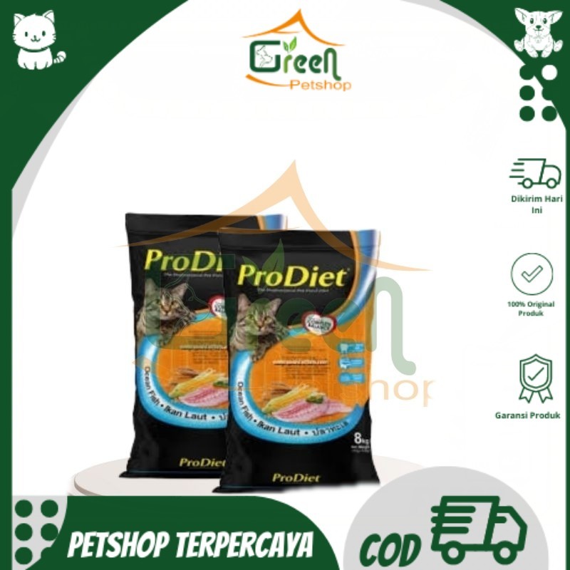 Makanan Kucing ProDiet Ocean Fish 8kg