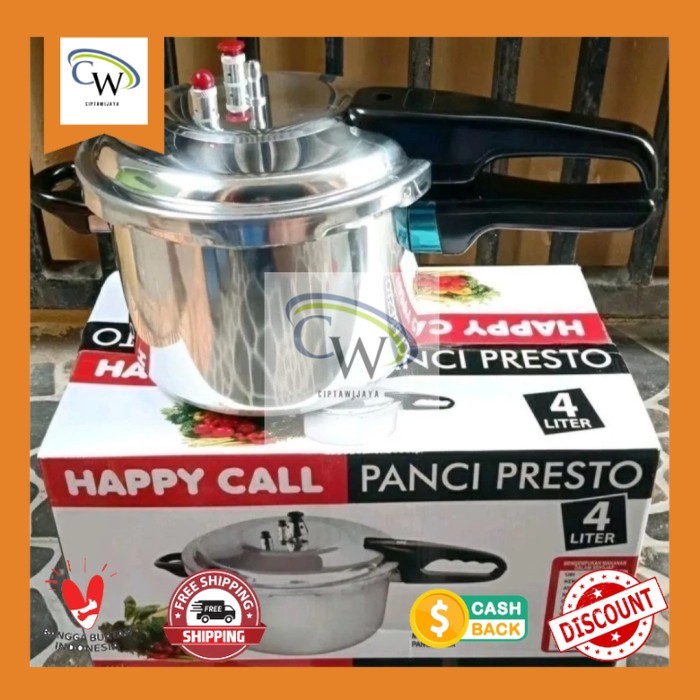 Presto / Panci presto 4 liter Happy Call Kecil / Panci Perlunak Kecil