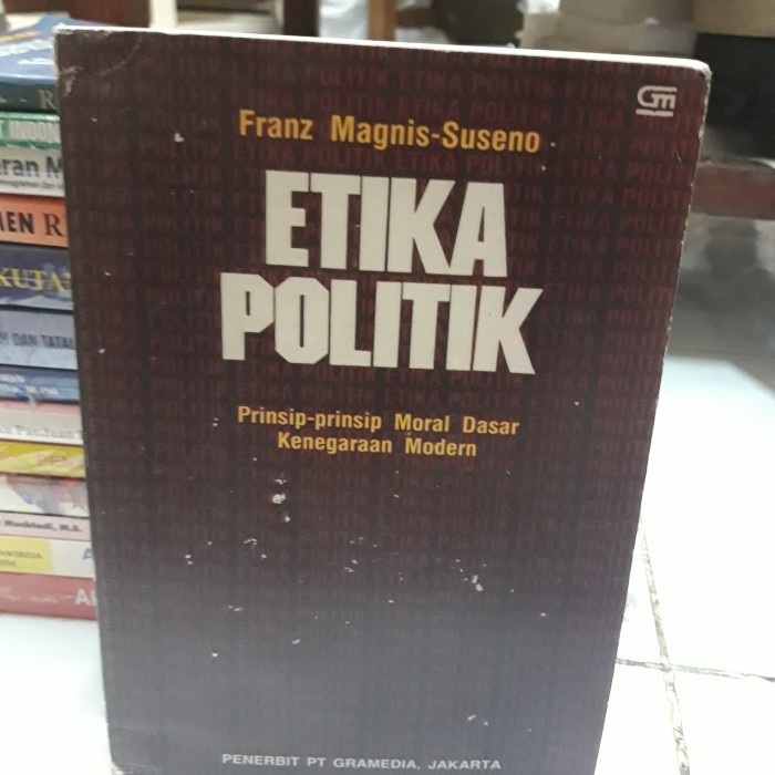 Etika Politik. Franz Magnis Suseno