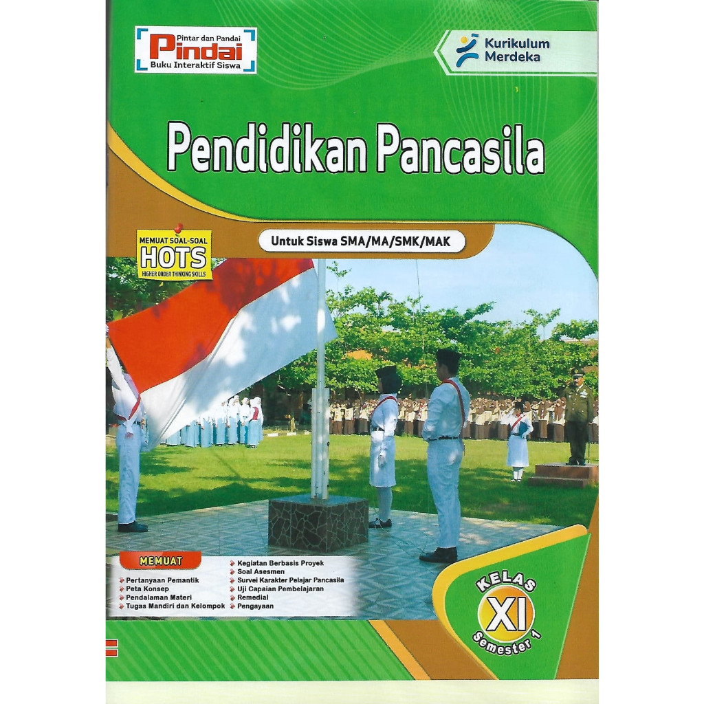 

Buku LKS PKN kurikulum Merdeka Kelas 11 SMA/MA/SMK/MAK Semester 1
