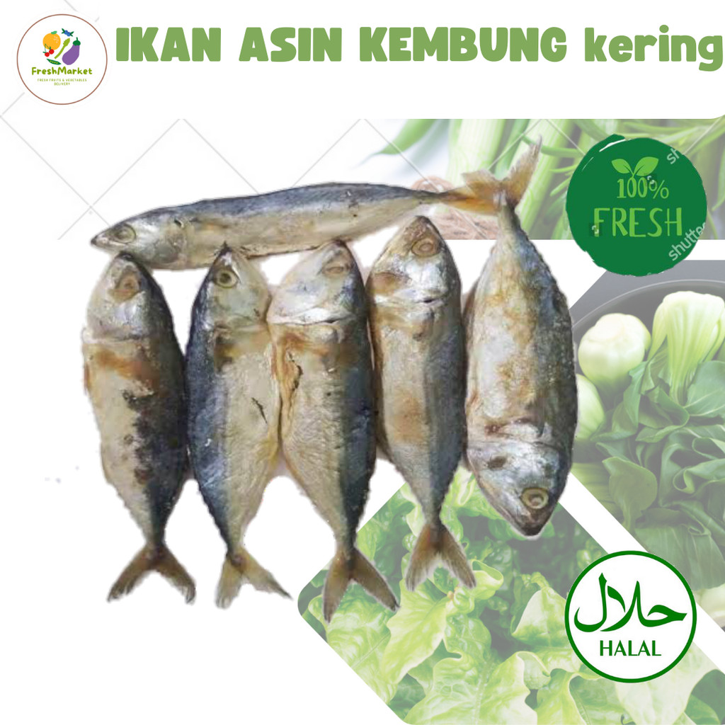 

Ikan Asin Kembung kering Freshmarketlampung