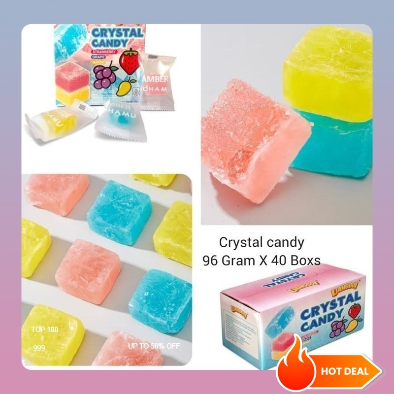 

[Hampers/Gift] [Pengiriman cepat]LIANGGUI CRYSTAL CANDY Lianggui Rasa Leci PERMEN LUNAK ANEKA RASA STROBERI, MANGGA Permen Buah Candy Corno Permen Rasa Buah Mangga Jeruk & trawberry Permen Lunak