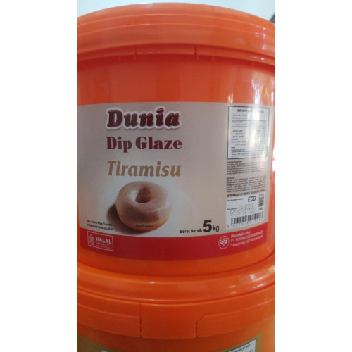 

Dunia dip glaze tiramisu eco 5kg