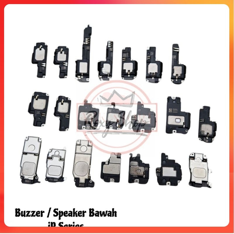 Buzzer - Speaker Bawah Pengganti Kompetible iPhone 7 / iP 7Plus / iP 8 / Se 2020 / 8 Plus / X / XS /