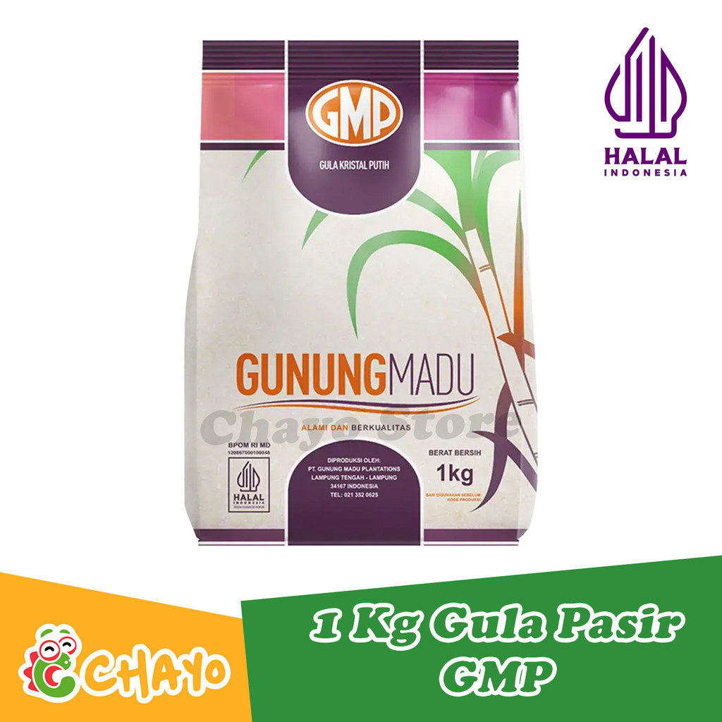 

GMP Gula Pasir Kristal Putih 1 kg