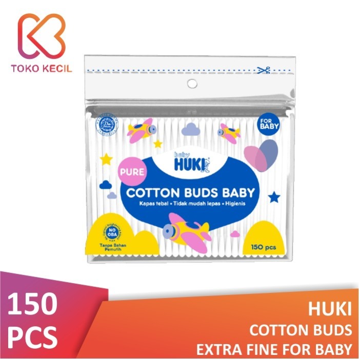 Huki Cotton Bud Extra Fine Baby 150s