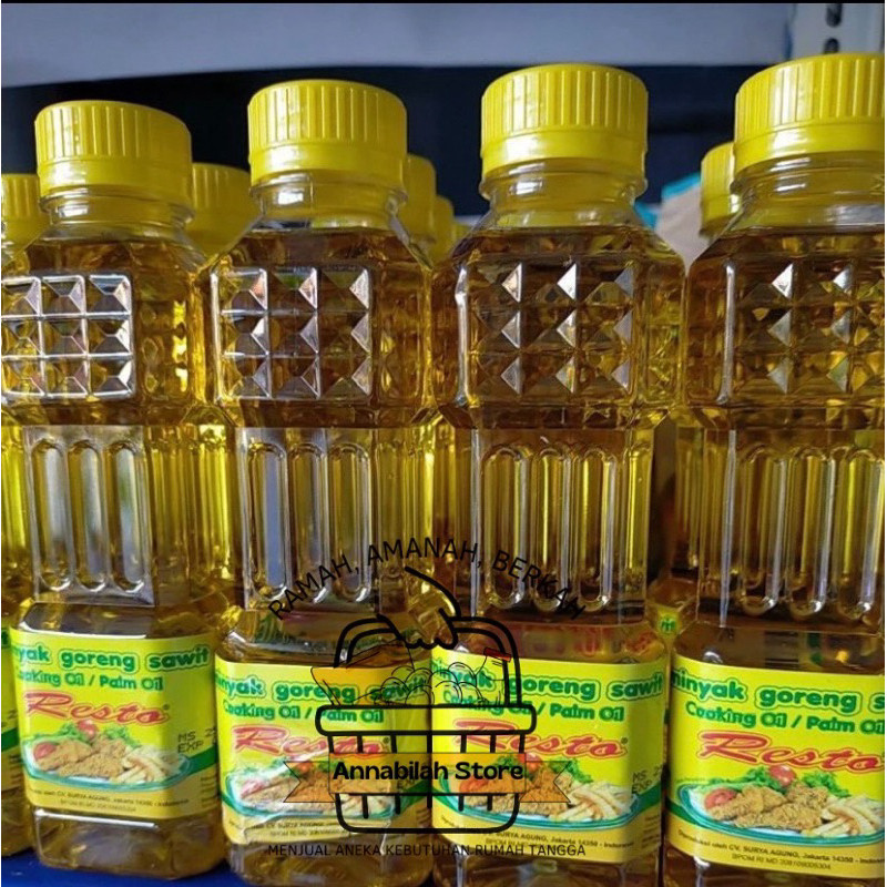 

Minyak Goreng Resto kemasan botol 250ml Minyak Sayur Ekonomis Termurah Terlaris