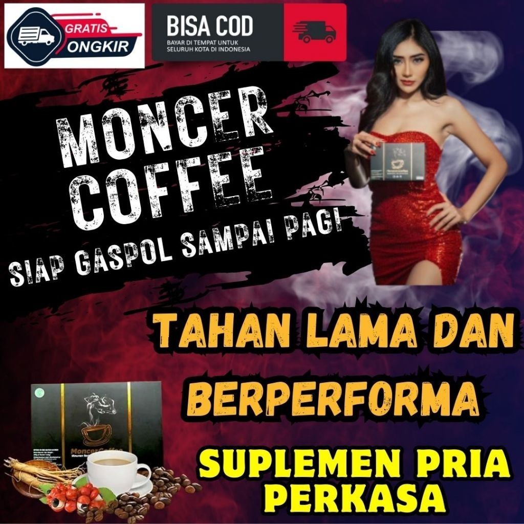 

[LV1] COD 1 BOX ( isi 8 sachet ) kopi Monceer Original Coffee