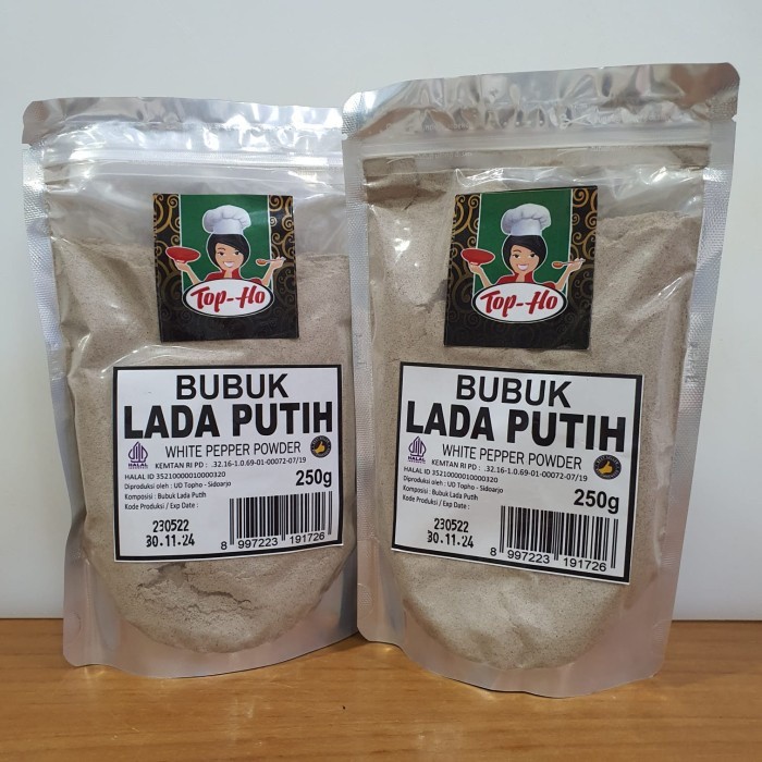 

BUBUK LADA PUTIH PREMIUM pack 250g