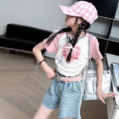 Shopping - Kaos Crop Wanita / Crop Serut Have Love Rib (LD 88, PJ 42) / Atasan Baju Kaos Wanita / Ka