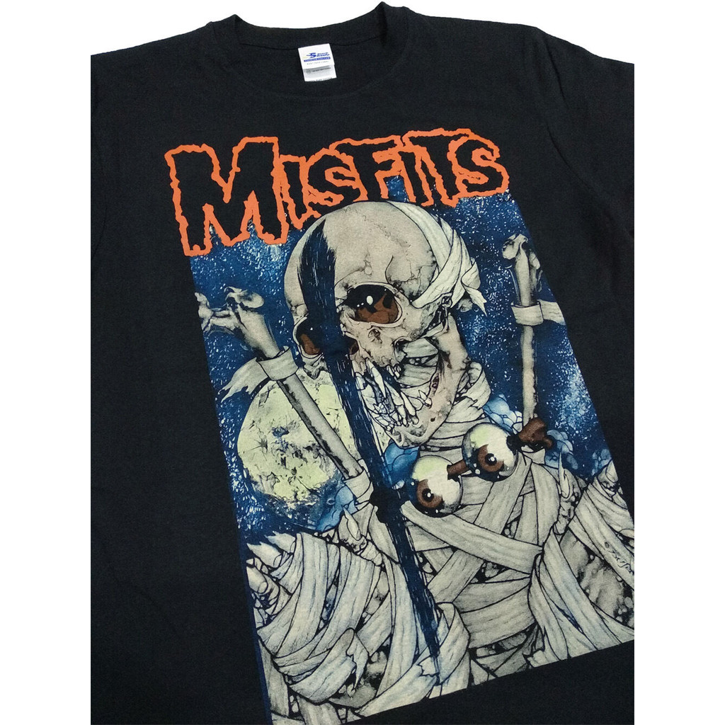 【COD】 kaos MISFITS Pushead vampire Premium tshirt Misfits kaos band punk metal rock