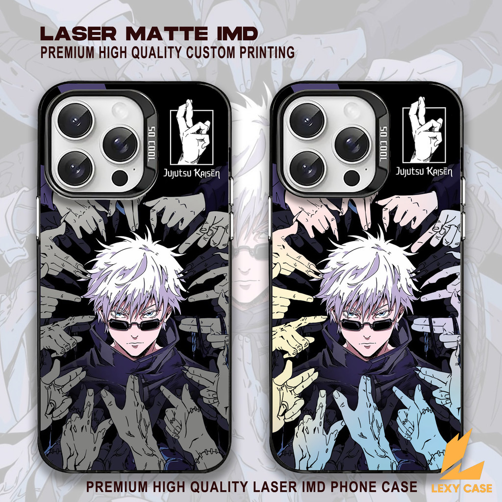 Case Jujutsu Kaisen SM562 IMD Samsung A54 A15 A12 A05 A05S A03S A52 A53 Premium Matte Hard Casing