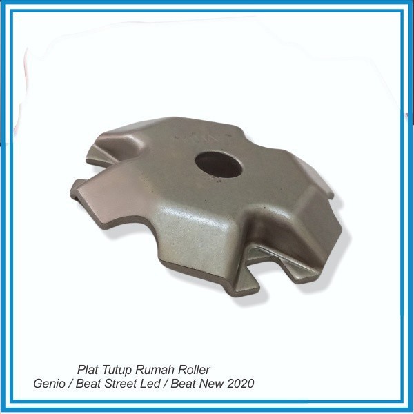 Plat Tutup Rumah Roller Genio / Beat Street Led / Beat New 2020  - Yhk -