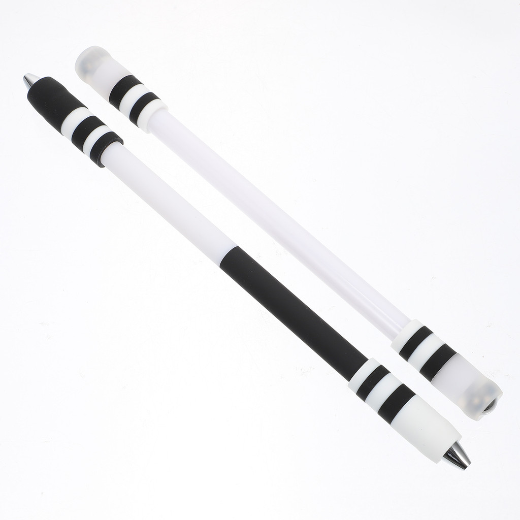 

Pen Rotating Glowing Finger Gaming Portable Flying Interesting Flipping Relieve Stress Pens Ball Point Black Spinners