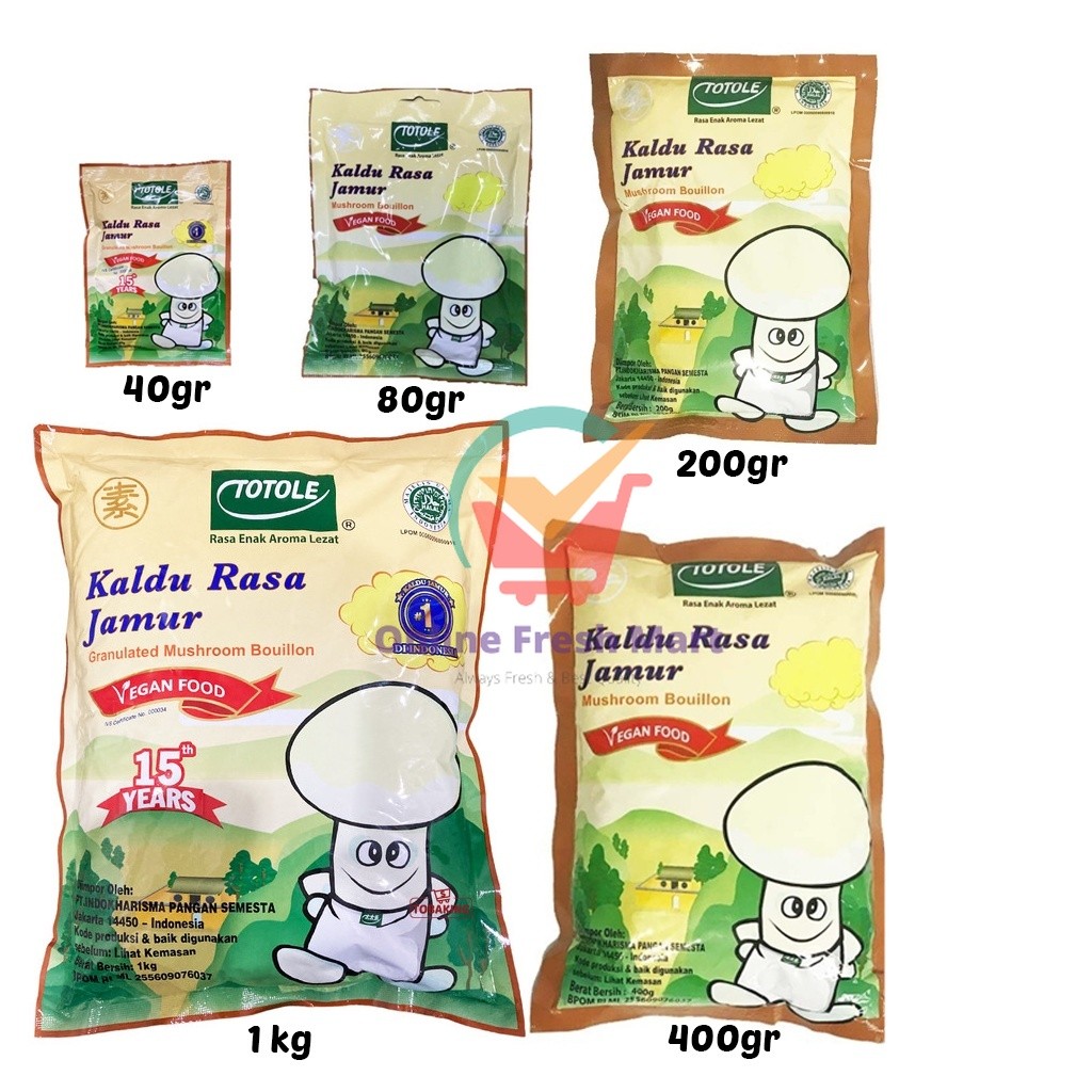 

Totole Kaldu Jamur All Varian Penyedap Vegan HALAL - Online Fresh Mart Denpasar