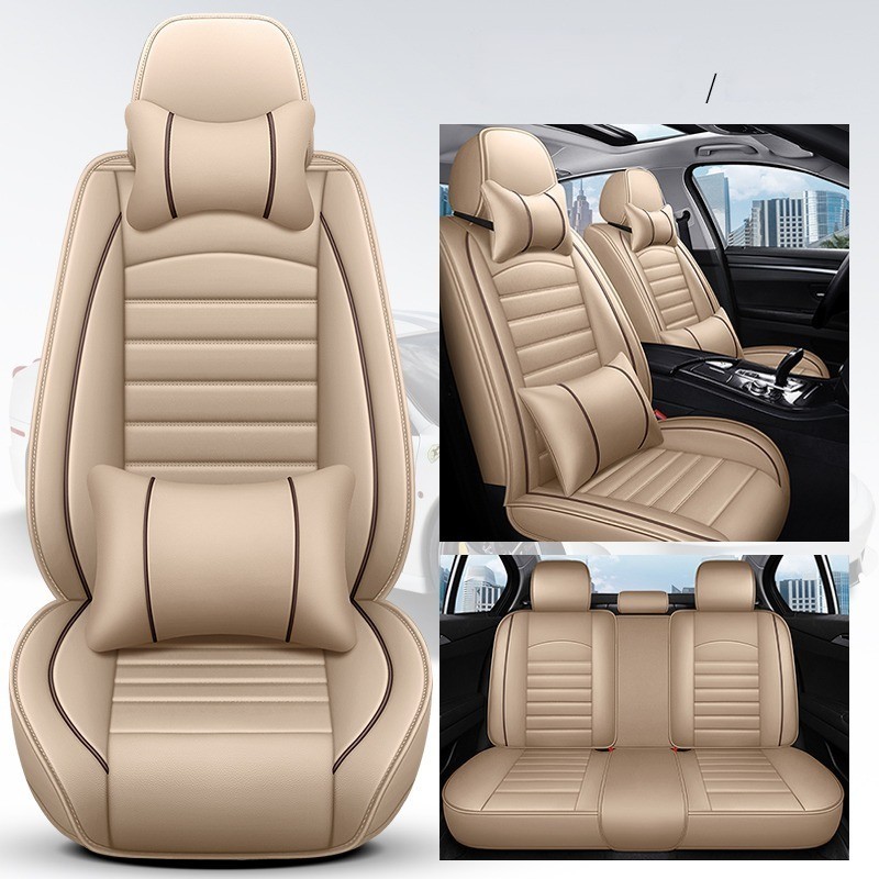 Universal All Inclusive Car Leather Seat Cover For Lexus GT200 ES240 ES250 ES350 GX460 GX470 GX400 G