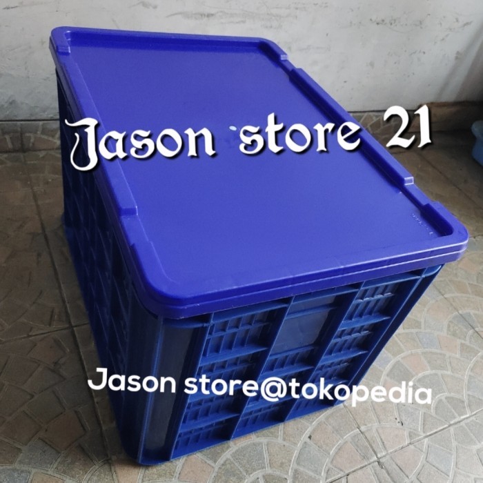 

krat plastik rabbit 2088 + tutup/container industri rabbit 2088/box