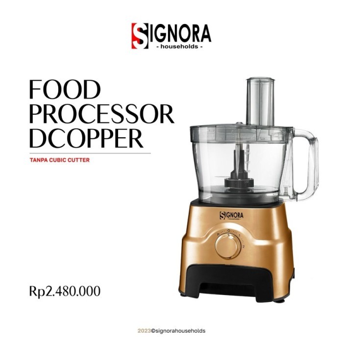 Signora DCopper Food Processor