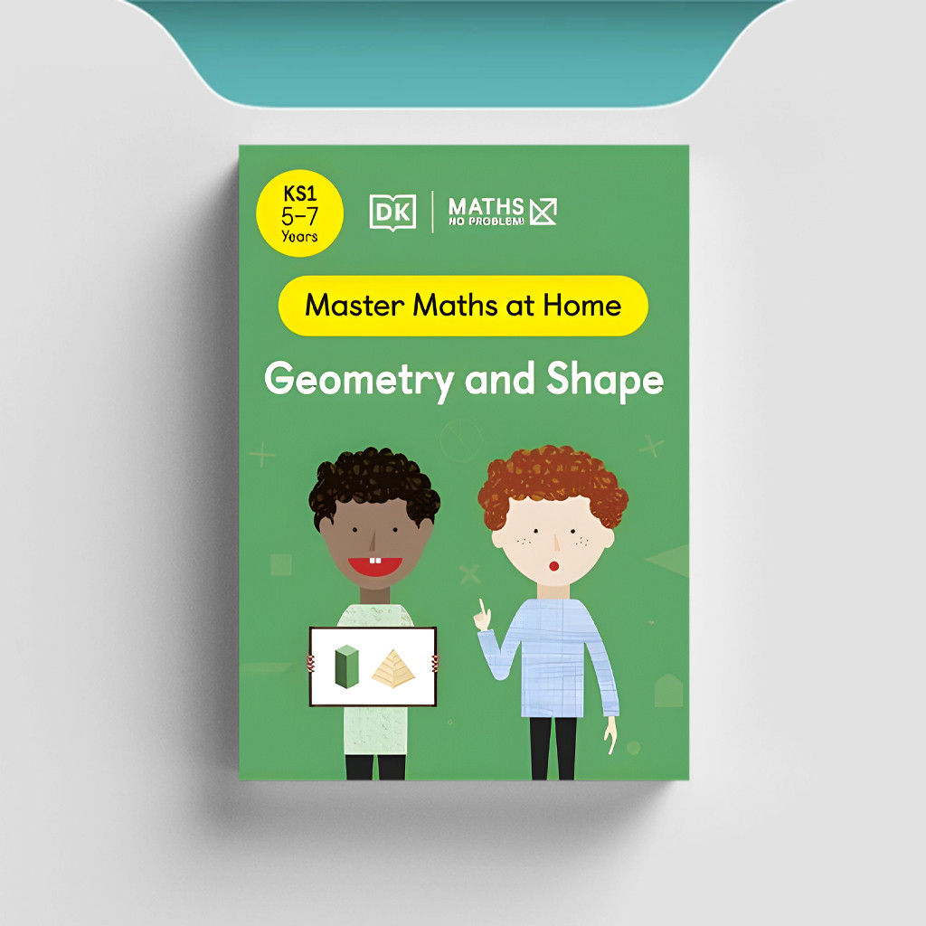 

[ENG1822] Maths (Master Maths at Home): No Problem! Geometry & Shape, Ages 5-7 (Stage 1) - DK