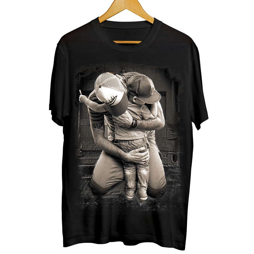 BAJU KAOS ATASAN PRIA  FATHERSON HITAM//FATHERSON PUTIH//KAOS KEREN//KAOS PRIA/WANITA COD