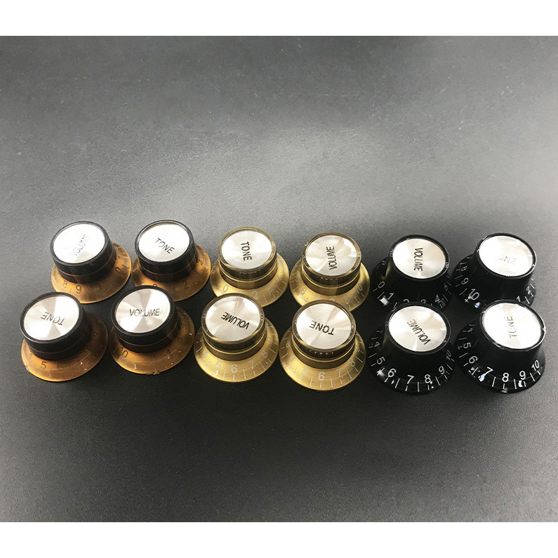 Knob Volume Gitar Listrik - Knob Volume/Tone Kap Potensiometer Aluminium