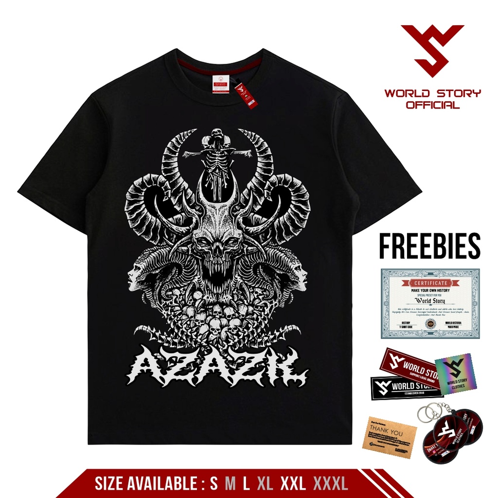 World Story | Kaos Jawa Azazil Javanese Kaos Budaya Indonesia