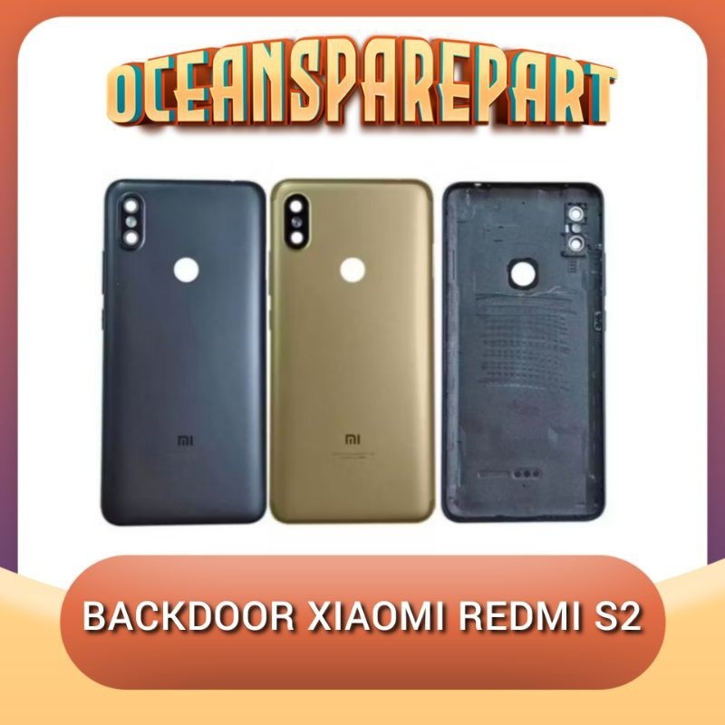 CASING BACKDOOR BACKCOVER TUTUP BELAKANG XIAOMI XIOMI REDMI S2 ORI