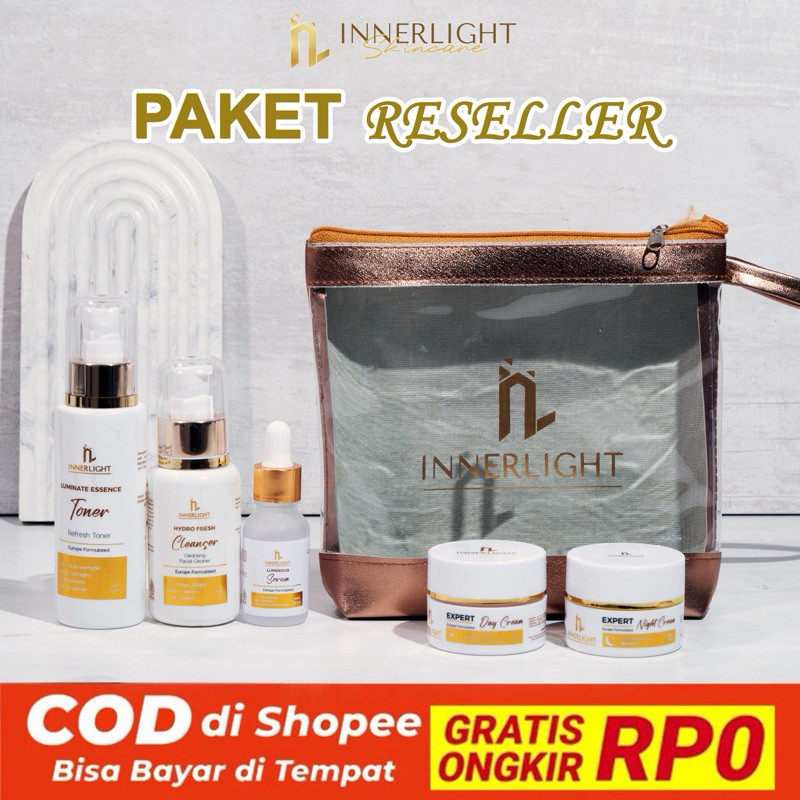 PAKET KHUSUS RESELLER DAN DROPSHIP INNERLIGHT SKINCARE BPOM