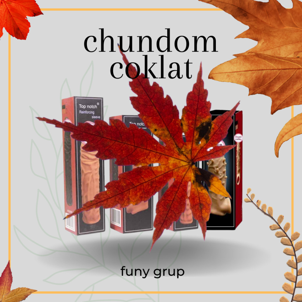 

Limited kotak kado warna coklat motif dedaunan bentuk unik