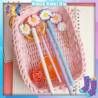 

Pulpen Gel Gantungan Karakter Bunga Daisy Pena Pelajar Lucu Souvenir 3