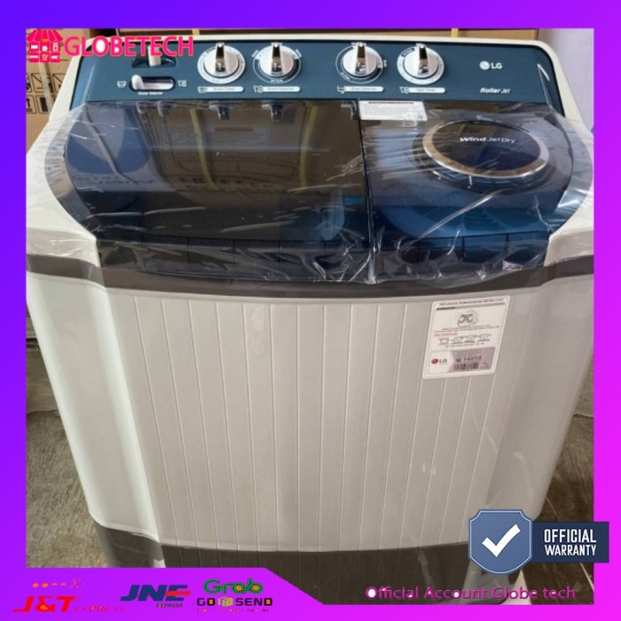 Mesin Cuci LG 2 Tabung kapasitas 9kg tipe P9050R low Watt Bandar Lampung
