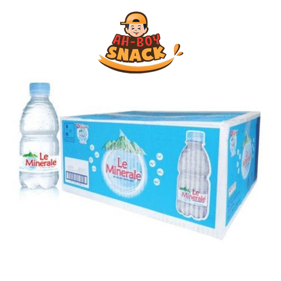 

LE MINERALE BOTOL 330ML 1 DUS ISI 24 BOTOL - AHBOY SNACK