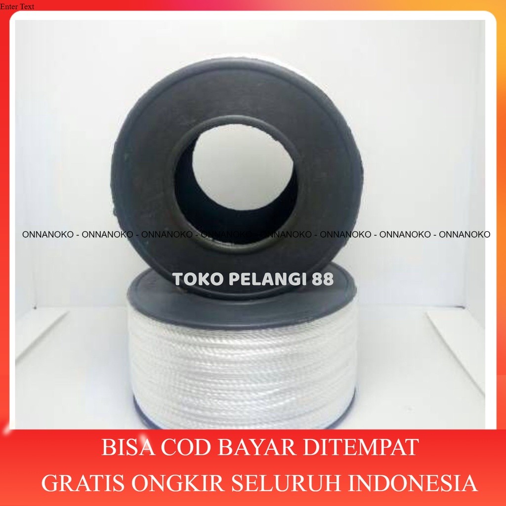 

[COD] Tali Benang Nylon Panjang 30M/ Tali Bendera Plastik ONNANOKO