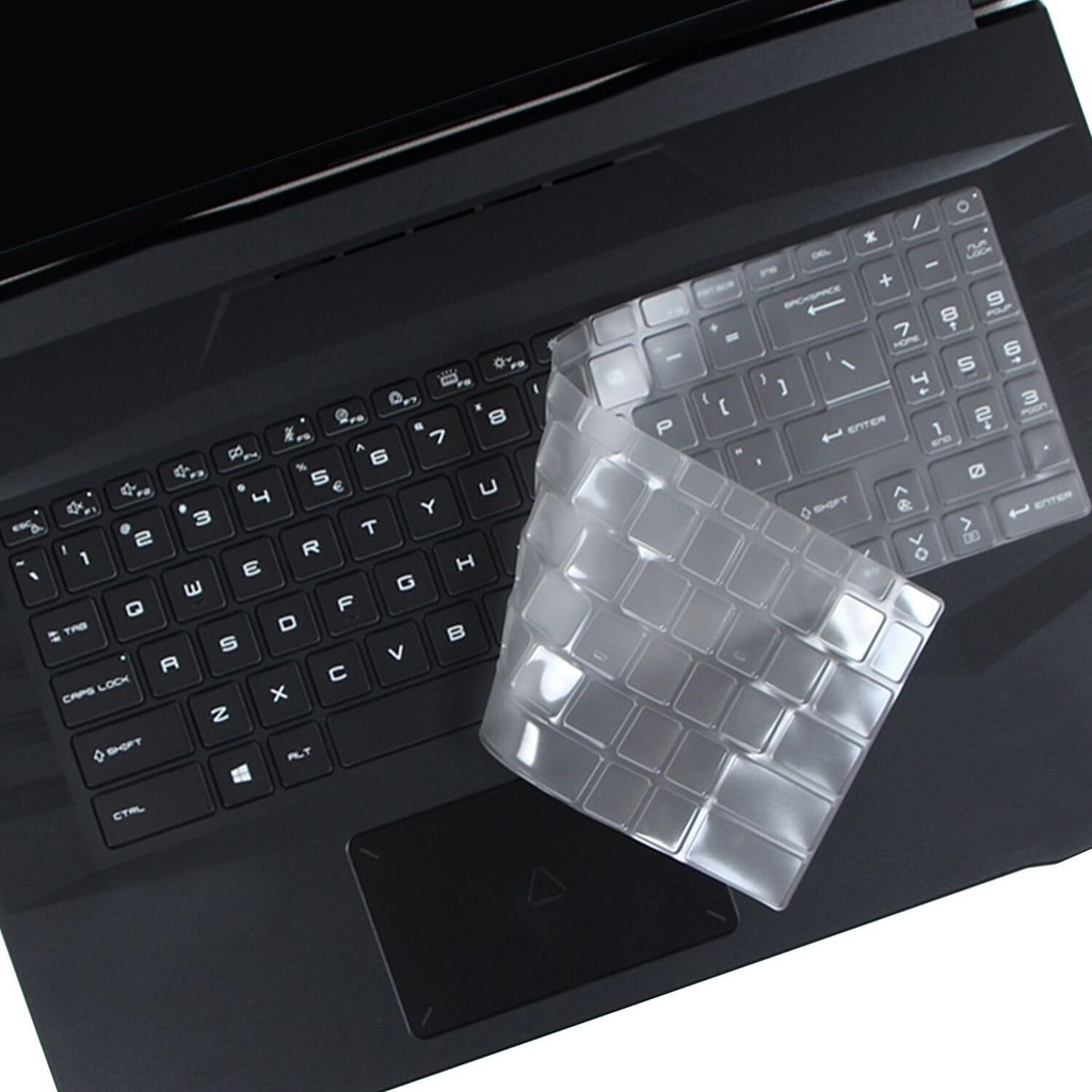 Silicone TPU Laptop Keyboard Cover Protector For MSI Cyborg 15 AI A1V / MSI Stealth 16 AI Studio A13